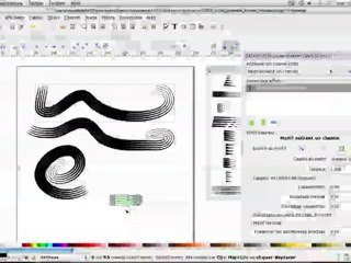palettes de formes dans inkscape