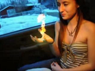 Hot latina bringing on the flames!