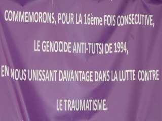 16ème commémoration du Génocide des Tutsi à Bruxelles