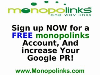 Increase Your Google Page Rank - Monopolinks