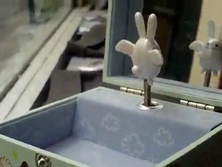 Coffret à bijoux musical l'ange lapin [Trousselier]