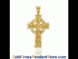 Gold Cross Pendants. 14k Gold Cross Pendant.