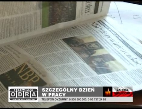 Szczególny dzień w pracy