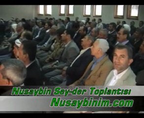 Nusaybin Sey-der Toplantısı