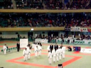 JUDO championnat du Japon 2010 High-school par équipe