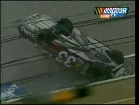 nascar busch talladega 2006 stewart flip en francais