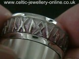 Celtic Ring (Runic) - Sterling Silver DSF305