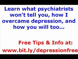 {Cures for Depression} Scams - Must See This First