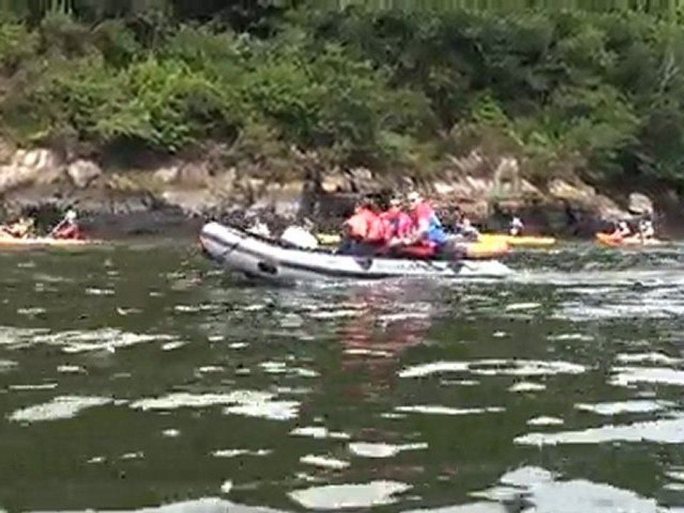 Descente de L'Odet en kayak Quimper Benodet
