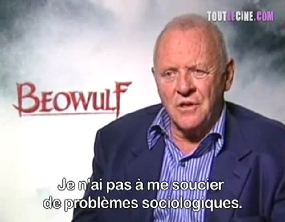 Interviews La Légende de Beowulf   réalisateur, acteurs...