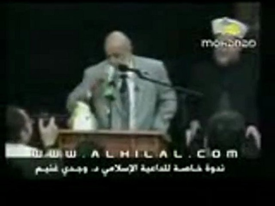 كلمة طريفة للشيخ وجدى غنيم