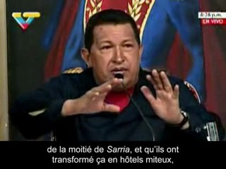 Chavez lance un appel aux entrepreneurs honnêtes VOSTFR
