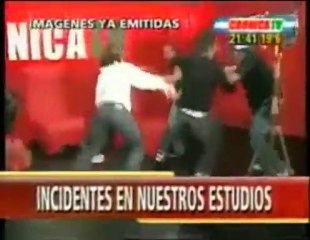 Un show télévisé finit en bagarre générale en Argentine