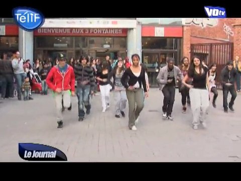 Flash Mob : fans de Michael Jackson aux 3-Fontaines