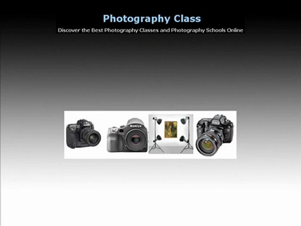 Photography classes