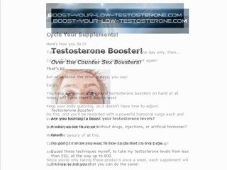 Testosterone Levels