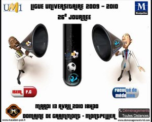 ISEM F.C 4 - 1 AS Faculté de Médecine de Montpellier