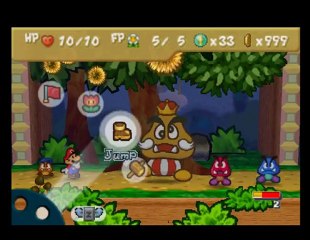 Paper Mario Part 03 / Le roi des goomba hahahaha
