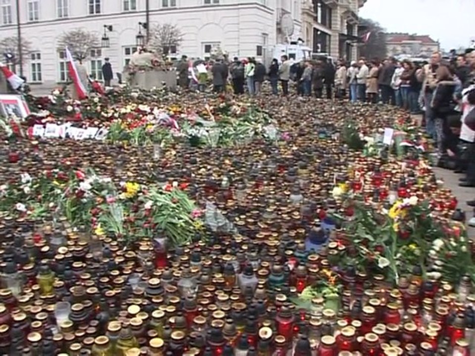 La dépouille du président polonais rapatriée à Varsovie