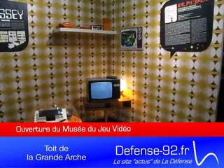 Ouverture du musée du Jeu Vidéo à la Grande Arche