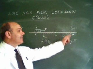 2010 ygs 4. fizik sorusu çözüm videosu