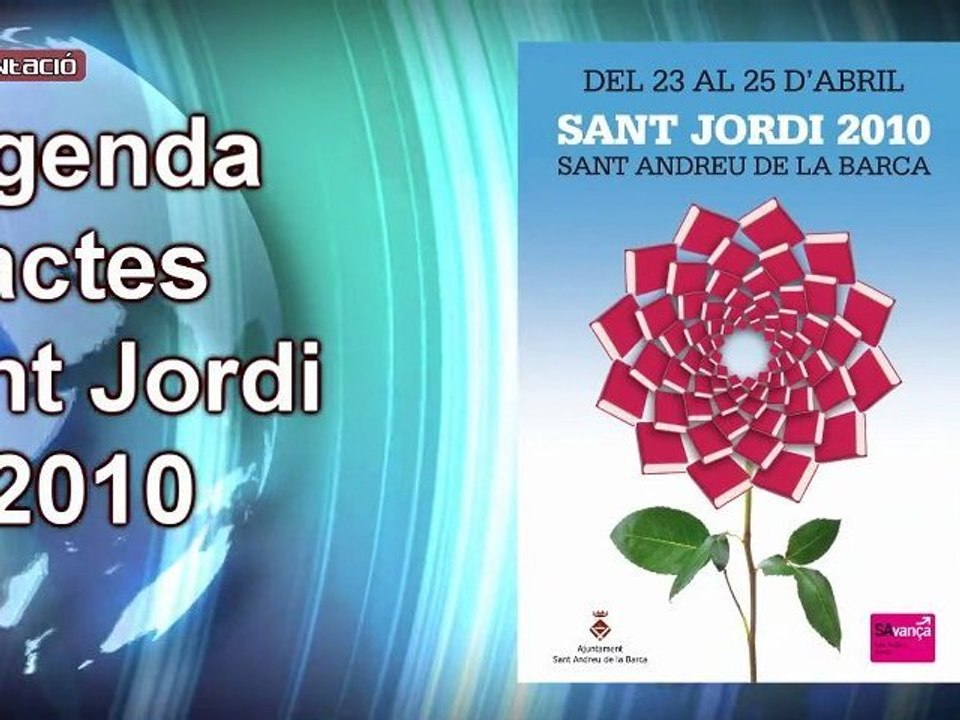 130410 Agenda Actes Sant Jordi 2010 Sant Andreu de la Barca