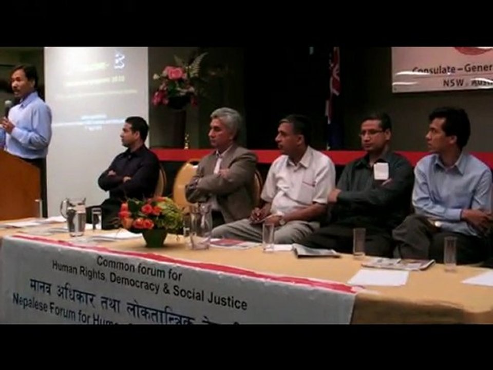 Interaction with Rabindra Shrestha