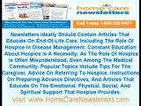 Private Duty Newsletters | Hospice Newsletters