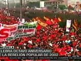 Celebra Venezuela 8 años de rebelión popular de 2002