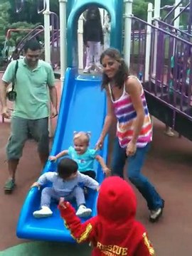 Mars, mon anniversaire, vive le toboggan