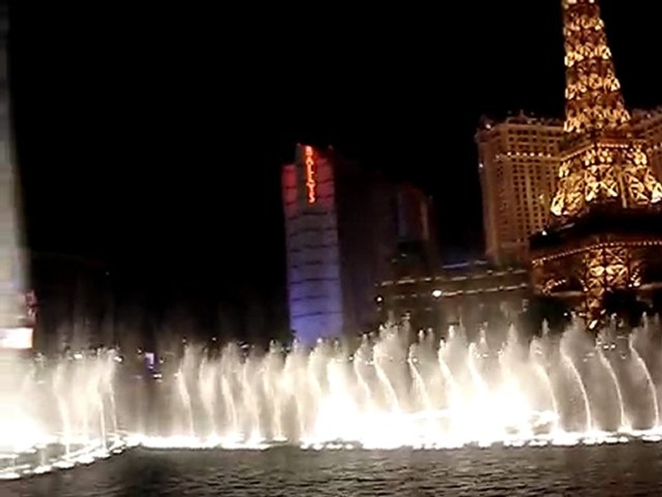 Las Vegas -Hotel Bellagio water play