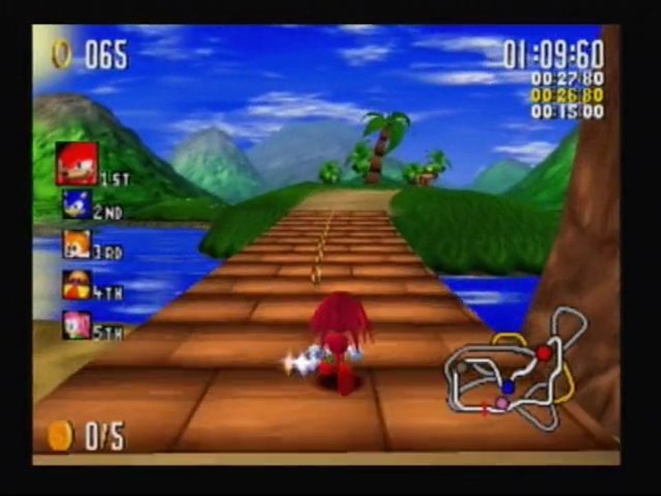 Test de Sonic R ( Sega Saturn )