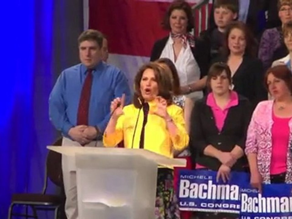 Michele Bachmann's Speech @ Bachmann-Palin Rally 1/2 4/7/10
