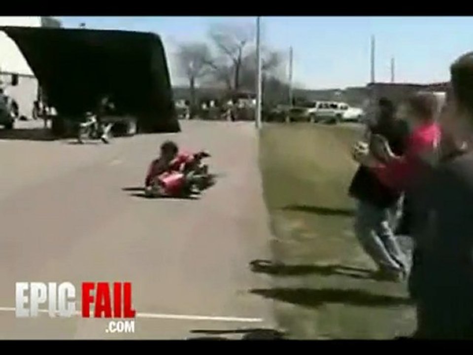 Pocket Bike Fail