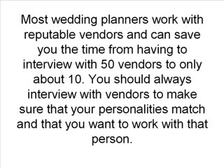 planning your perfect wedding