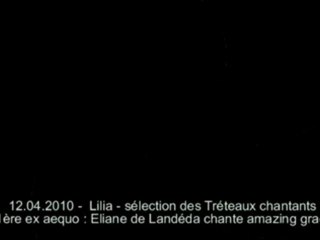 LANDEDA - Eliane participe aux Tréteaux chantants