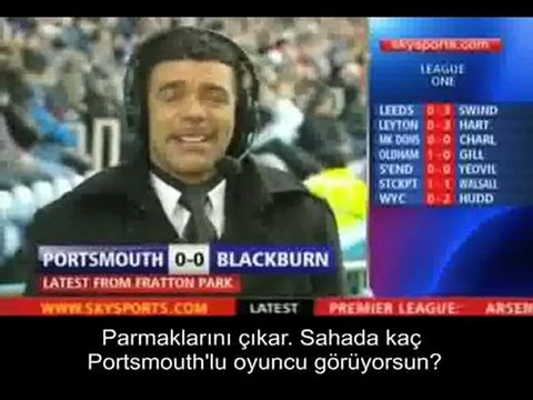 Muhabir herkesi gülme krizine soktu