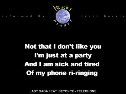Lady Gaga feat Beyonce - Telephone (Instrumental Karaoke)