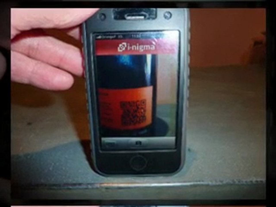 Démonstration de l'utilisation d'un site Internet mobile