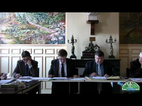 Conseil municipal de Saint-Pierre du Vauvray - avril-2010 budget de la commune -comptes de gestion 2009