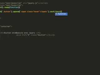 Tutoriel : Animation d'un bouton avec Jquery