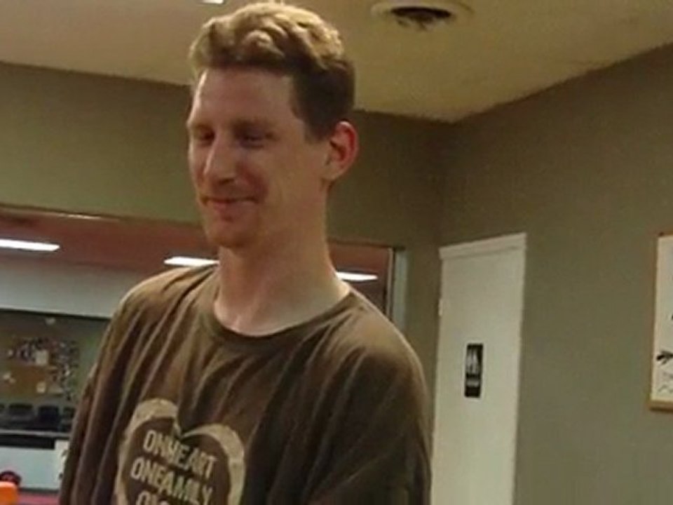 Rob LOVES martial arts classes at Three Points Karate
