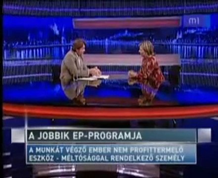 Morvai Krisztina - 2009. május 28, MTV - Az Este