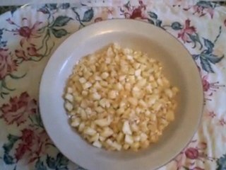 A Simple Vegetarian Breakfast: Oatmeal & Apple