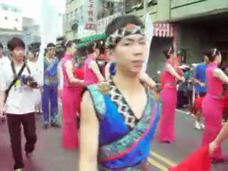 Mazu Festival in Taiwan Girls dancing
