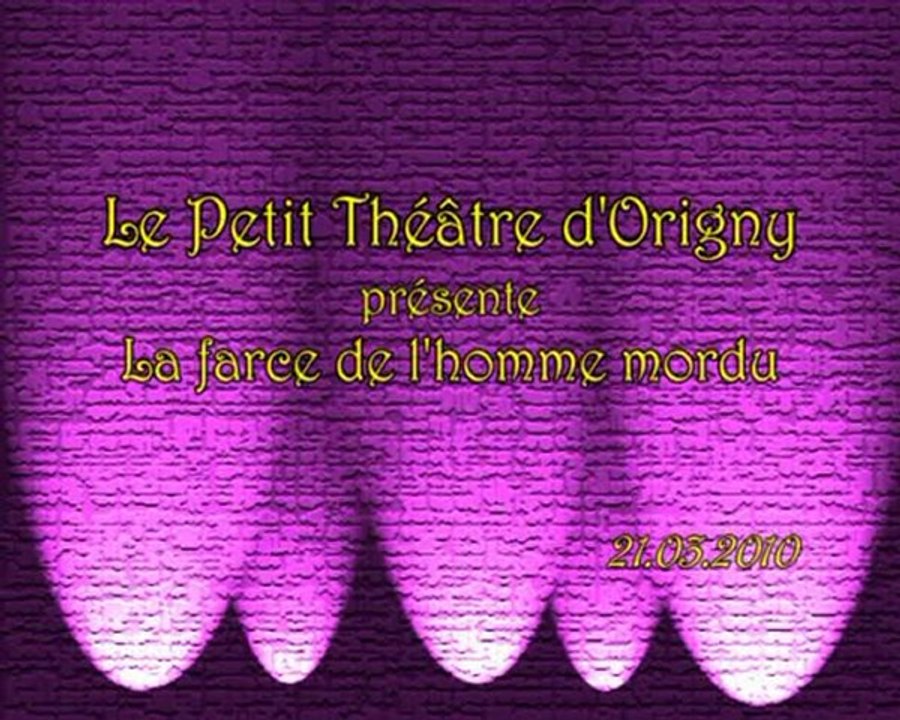 La farce de l'homme mordu - 01