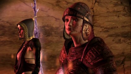 Dragon Age Origins : La mère couveuse (boss vraiment moche)
