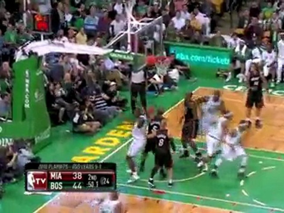 Paul Pierce does a little hesitation step and then gets the