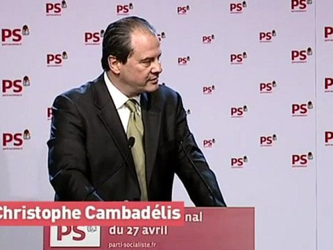 Discours de Jean-Christophe Cambadélis