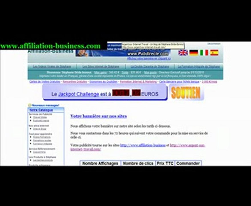 bannières publicit2 AFFILIATION-BUSINESS